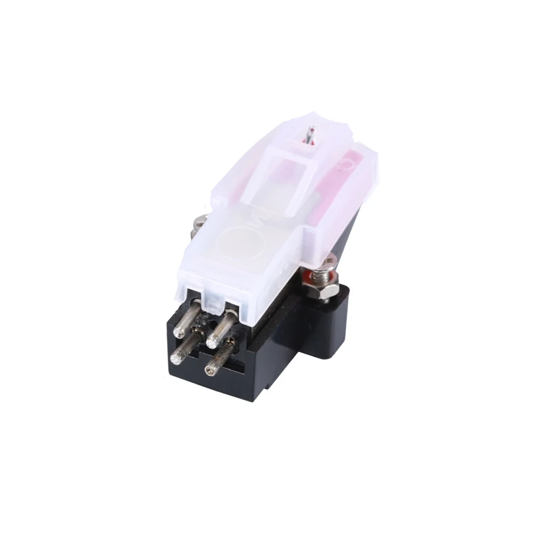 

Phonograph Turntable Dual Moving Magnet Stereo Vinyl Record Player Stylus Needle Moving Magnet Cartridge With Shell