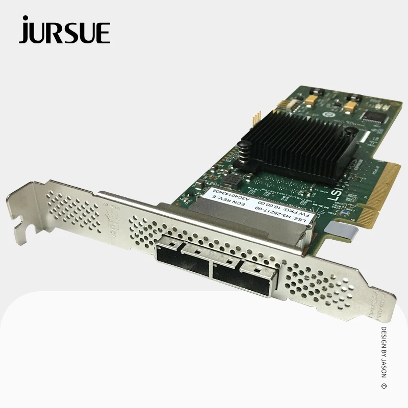 LSI 9200-8e 6 Гбит/с 8-полосный внешний SAS HBA IT-режим ZFS frenas unRAID NoROM |