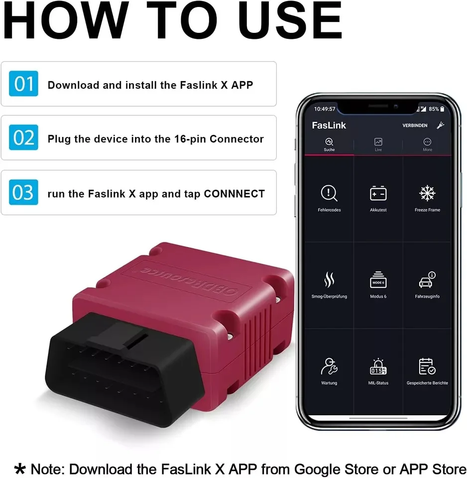 OBDResource ELM327 V1.5 Автоматический сканер Bluetooth OBD2 Считыватель кодов PIC18F25K80 Чип для Android