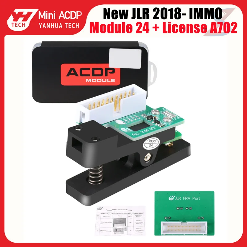 Yanhua Mini ACDP Новый JLR(2018 +) IMMO модуль 24 с лицензией A702 для Jaguar/Land Rover 2018- JPLA K8D2 OBD