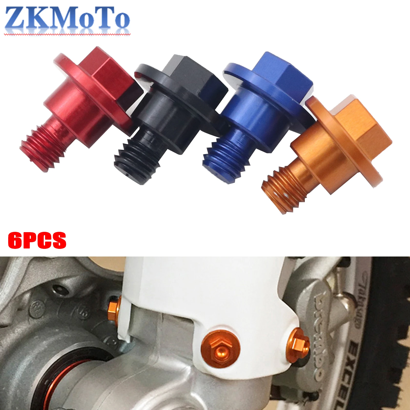 Передняя вилка Защитный Болт Винт для Yamaha YZ 65 85 125 250 250F 450F 250FX 450FX 125X 250X WR