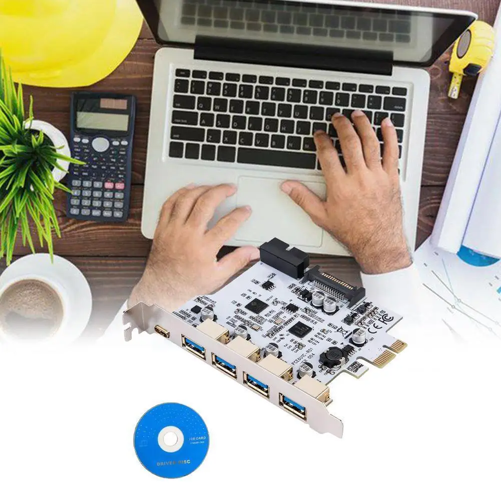 

Add On Card Usb 3.0 Pci-e Type C Expansion Card Pci Pci-e 5port Usb Pci-e Controller 3.1 Card 1port To 3.0 Usb Adap V7h2