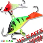 1 шт. приманка для зимней подледной рыбалки, искусственная 5 см, 7,5 г, миниатюрная свинцовая рыба, гольян, приманка для подледного джиггинга, искусственная рыболовная приманка