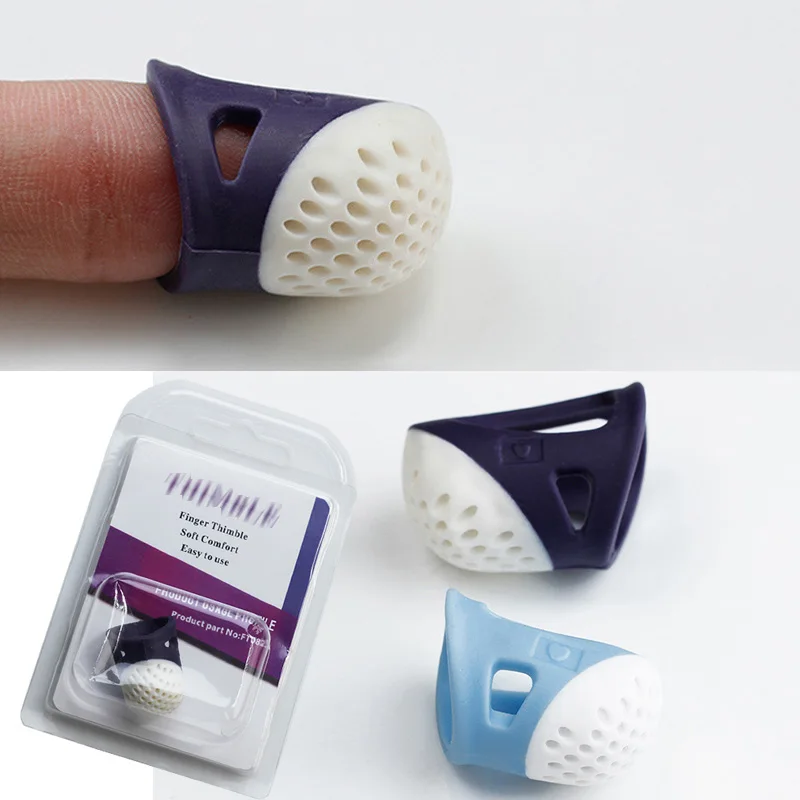 

1PC Patchwork Household Sewing DIY Tools Protector Quilting Craft Accessories Nonslip Thimble Finger Comfortable Small Large G