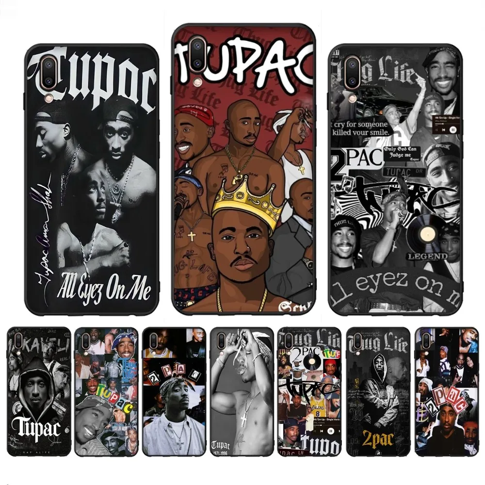 2PAC Tupac Rapper Hip Hop Phone Case For Redmi Note 4 X 5 A 6 7 8 T 9 9S 10 11 11S 11Epro Poco M3 pro
