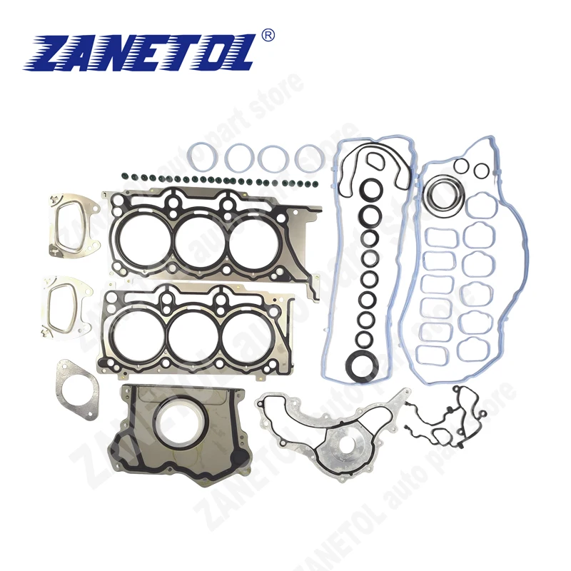 

68078540AC 68078540AA ZANETOL Комплект прокладок головки блока цилиндров для CHRYSLER TOWN & COUNTRY 2011 ~ 2012 для JEEP GRAND CHEROKEE 2011 ~ 2015