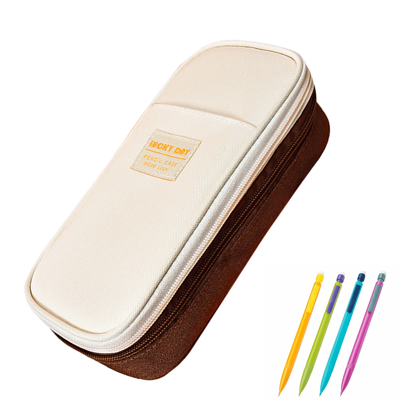 

Большой Вместительный чехол для карандашей, легкий и Стандартный чехол, сумка для хранения, несколько органайзеров с