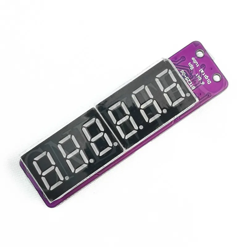 MAX7219 0 36-дюймовый 6-битный цифровой светодиодный дисплей 7-сегментный модуль 5