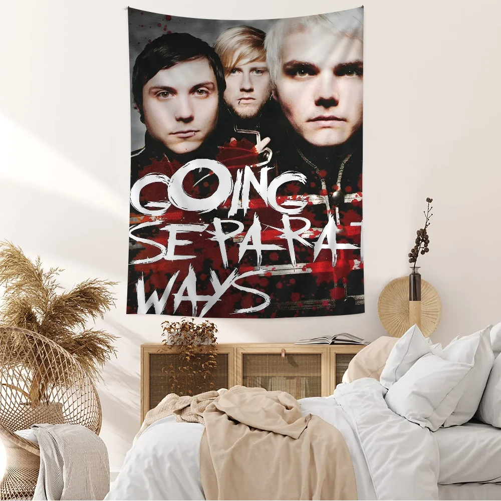 M-My C-Chemical R-Romance Band мультяшный гобелен украшение дома хиппи богемное гадание