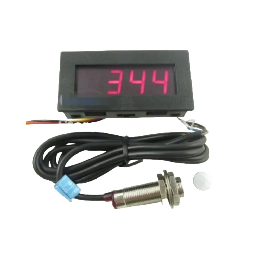 Постоянный ток 8-15 в Бесконтактный Датчик Холла NPN + 4 цифровых красных светодиода