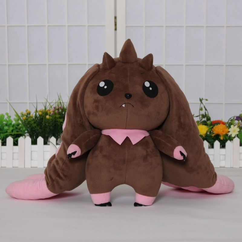 Фото 45 см аниме Digimon Terriermon плюшевая кукла игра цифровые монстры косплей игрушка мягкая подушка для подарка №4