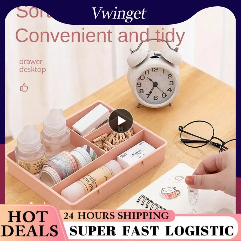 

Durable Drawer Organizers Classification Small Item Storage Desktop Storage Cabinet High Quality Save Storage Space New Pp Pink