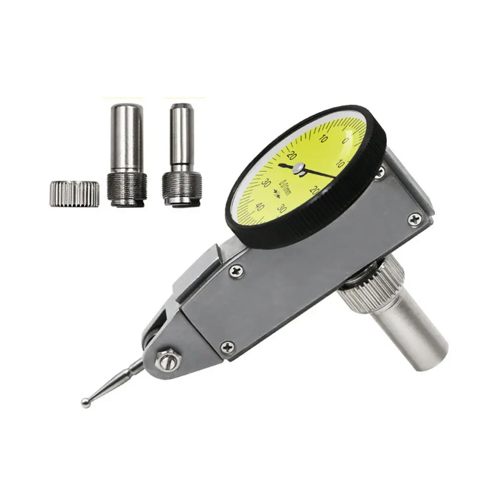 

Accurate Dials Gauge Test Indicator Precision Metric With Dovetail Rails Mount 0-0.8MM 0.01mm Measuring Instrument Tool