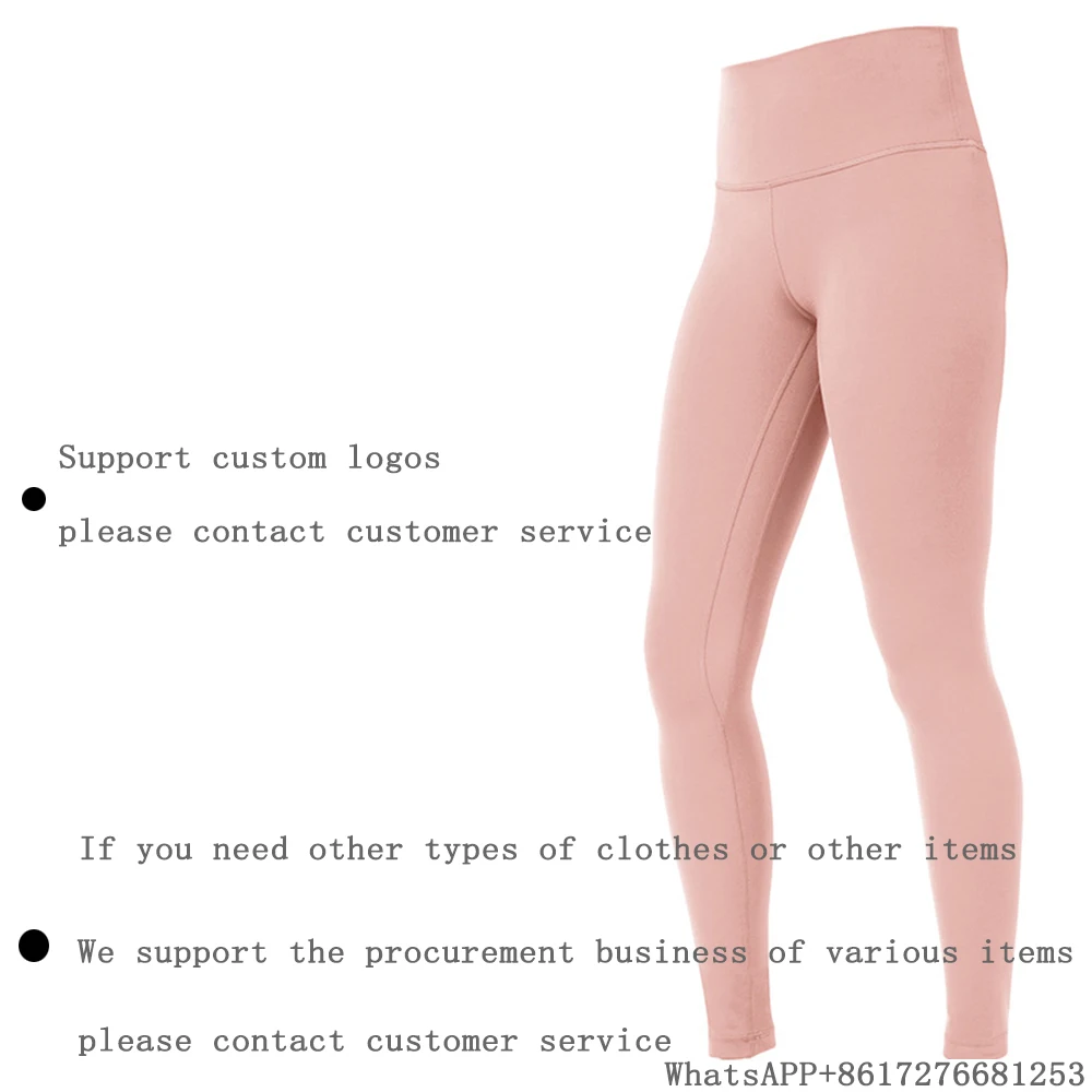 25 Inch Inseam With Inner Pocket Leggings High Rise Leggings Naked Sensation Yoga Pants Soft Gym Jogging Exercise Tights
