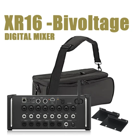 XR18 профессиональный цифровой микшер Аудио, Dj Studio Wi-Fi и USB Стереорекордер