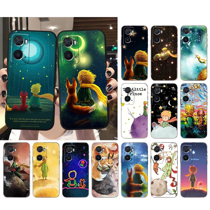 

Phone Case for OPPO A96 A91 A54 A74 A94 A53S A15 A16 A17 Reno 2 2Z Reno 6 7 8 The Little Prince Fox Case