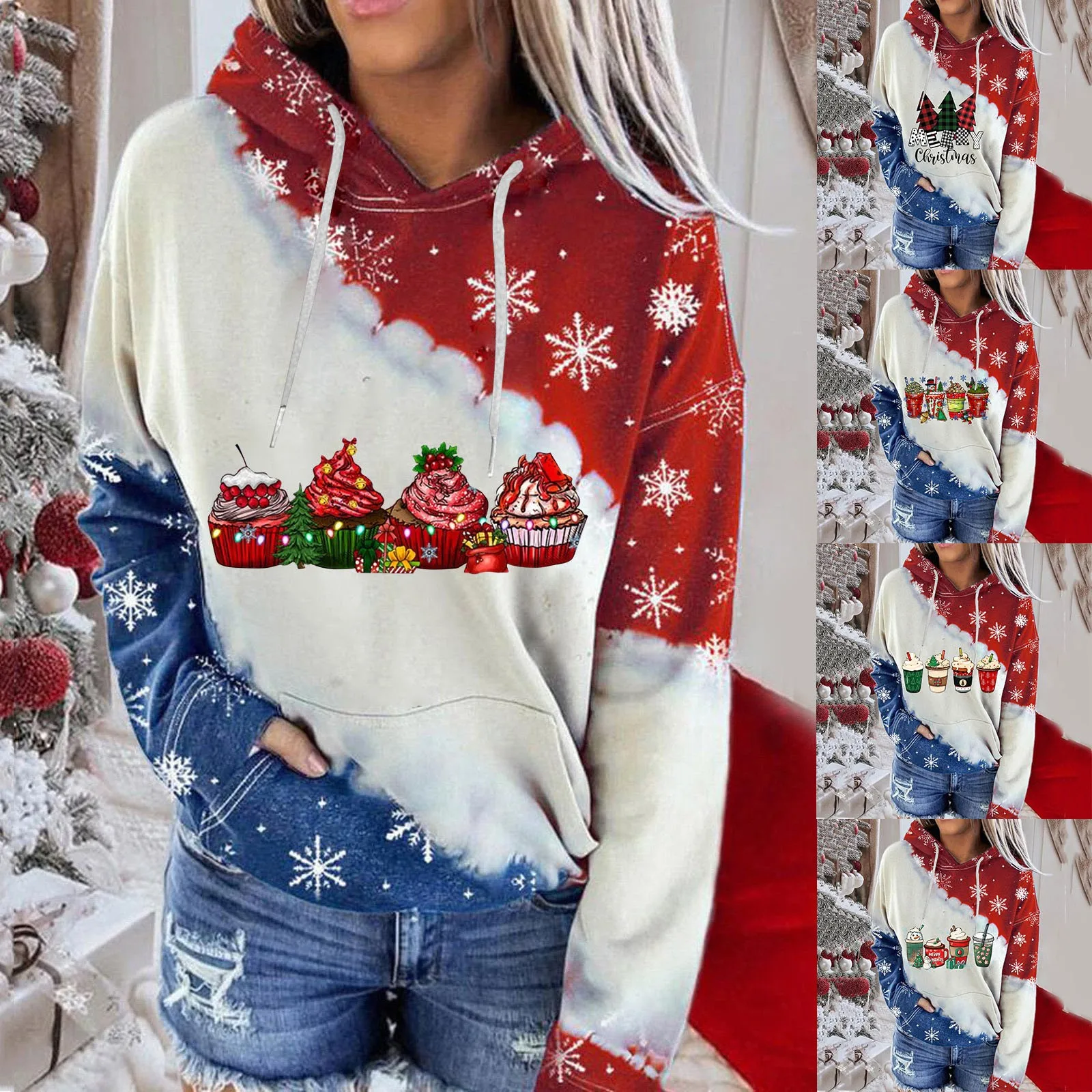 

Женская толстовка с капюшоном, однотонная Повседневная Толстовка с воротником на пуговицах, французская Толстовка