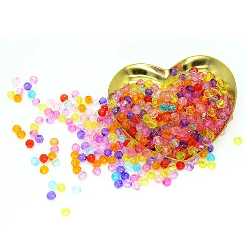 

200 шт./упаковка, круглые бусины, 6 мм