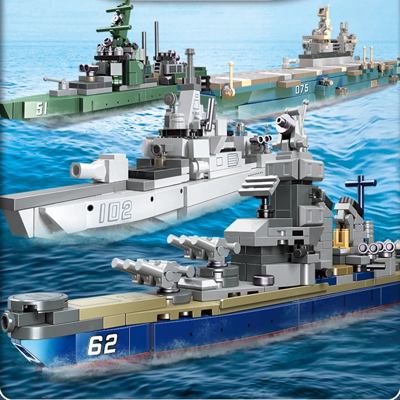 

Модель военного корабля, 200 + шт., строительные блоки, разрушитель, Круизер, фрегат, перевозчик, боевая группа, боевой кирпич, армия, флот, лодка, игрушка