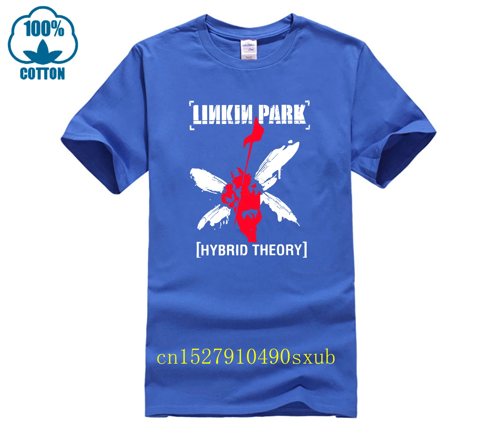 Футболка LinkinPark Hybrid Theory Мужская рубашка размеры от s до Xxxl летний сезон