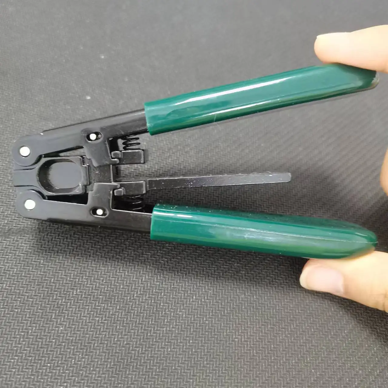 FTTH Cold Splicing Tool Stripper  Fiber Stripping Tool Leather Cable Stripper Pliers