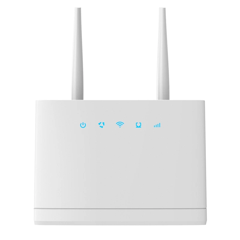 

4G WiFi Router 150Mbps 2.4G WIFI 2 x 2 MIMO CPE Wireless Router for Home Office with SIM Card Slot(EU Plug)