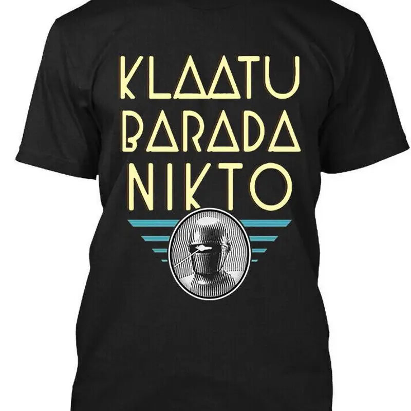 Фото Футболка Nwt Klaatu Barada Nikto The Day Earth Stood Still Movie, размер S 3XL №1