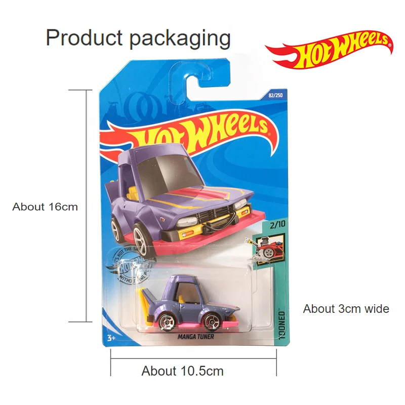 Hot Wheels C4982 Автомобильная серия TOONED манга тюнер 1/64 коллекционные модели