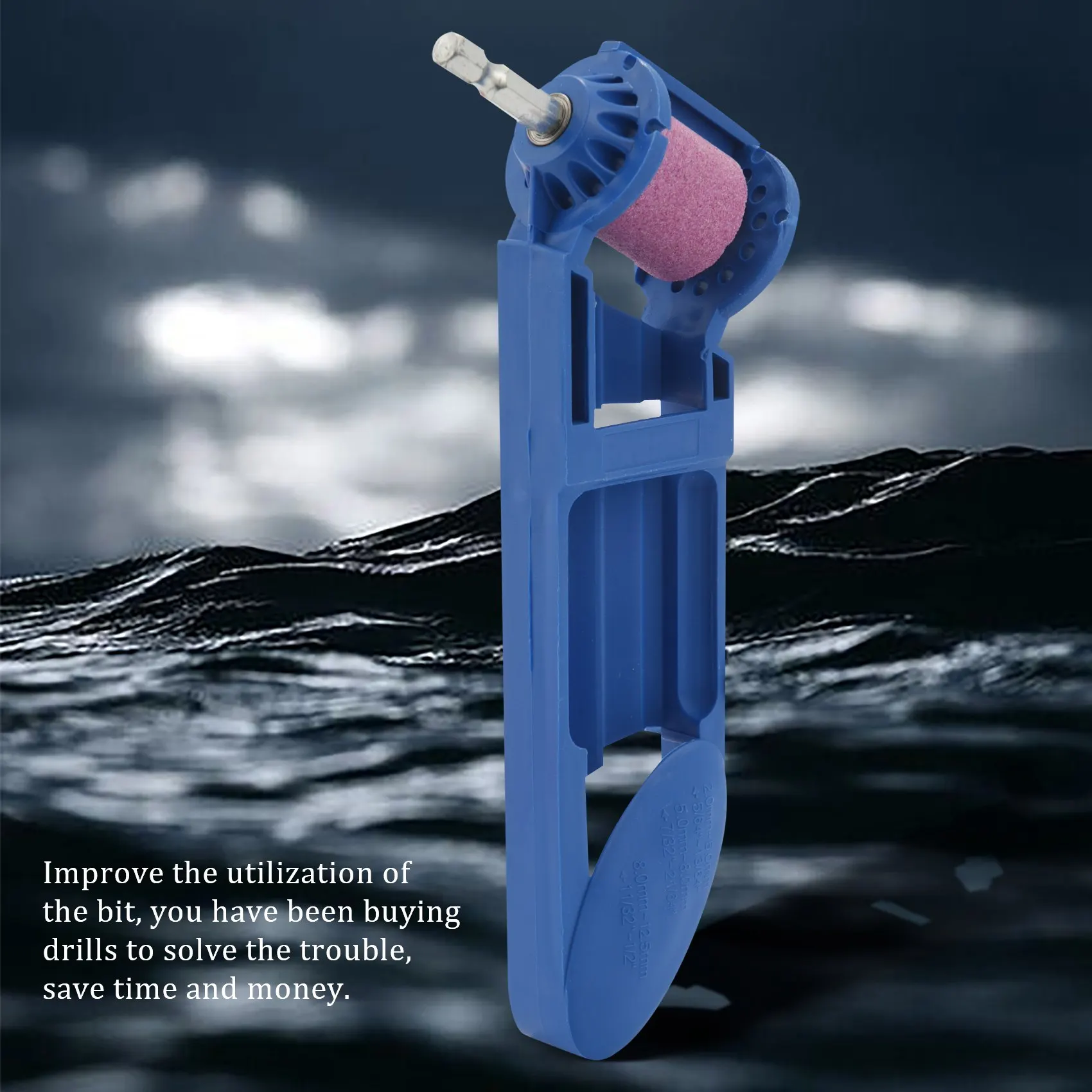 2 набора точилка для сверл портативный алмазный инструмент заточки корундовый