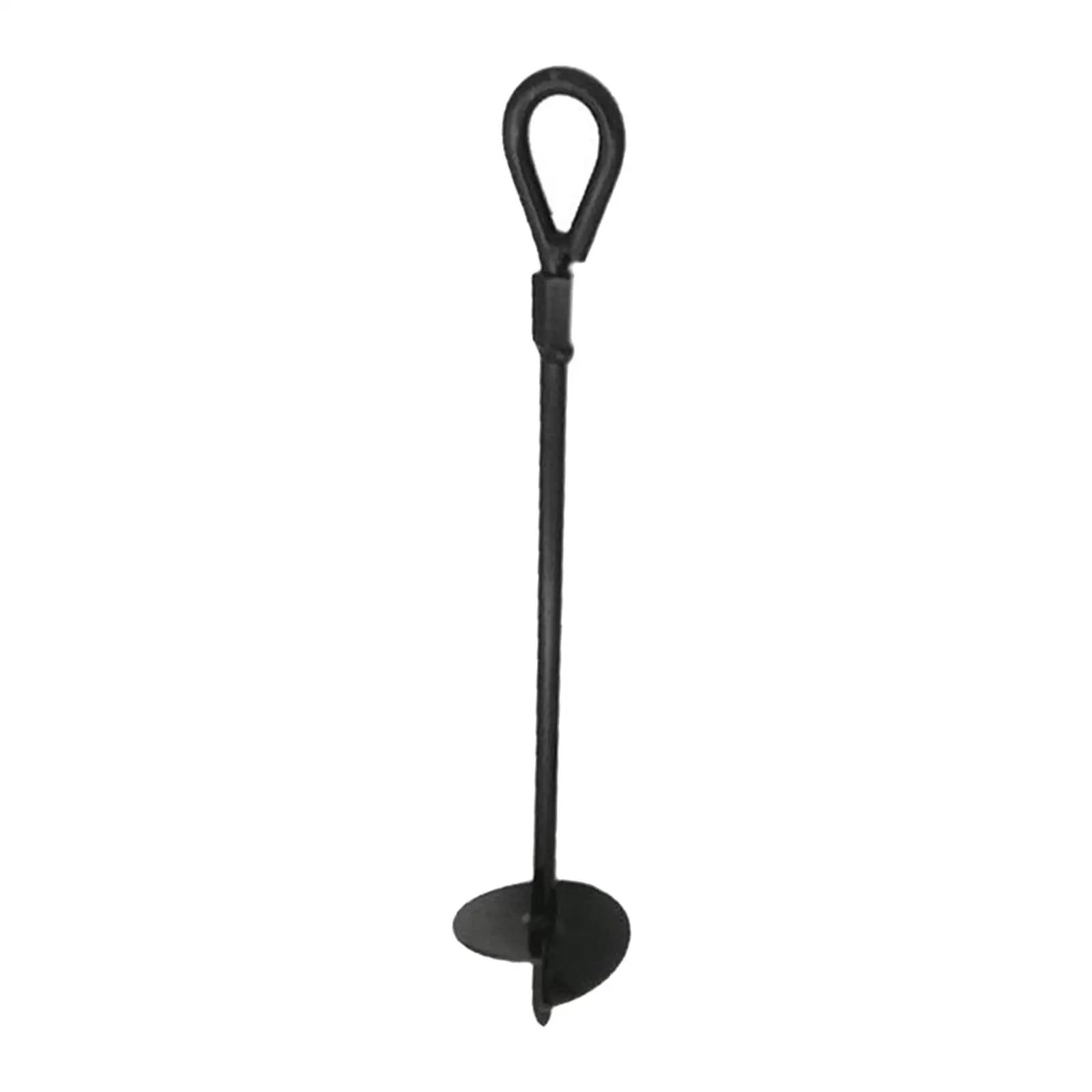 

Outdoor Ground Anchor, Reusable Fixed Tent Trampoline Accessories Tie Down Drill Bit for Camping Picnic Canopies Swing Hiking