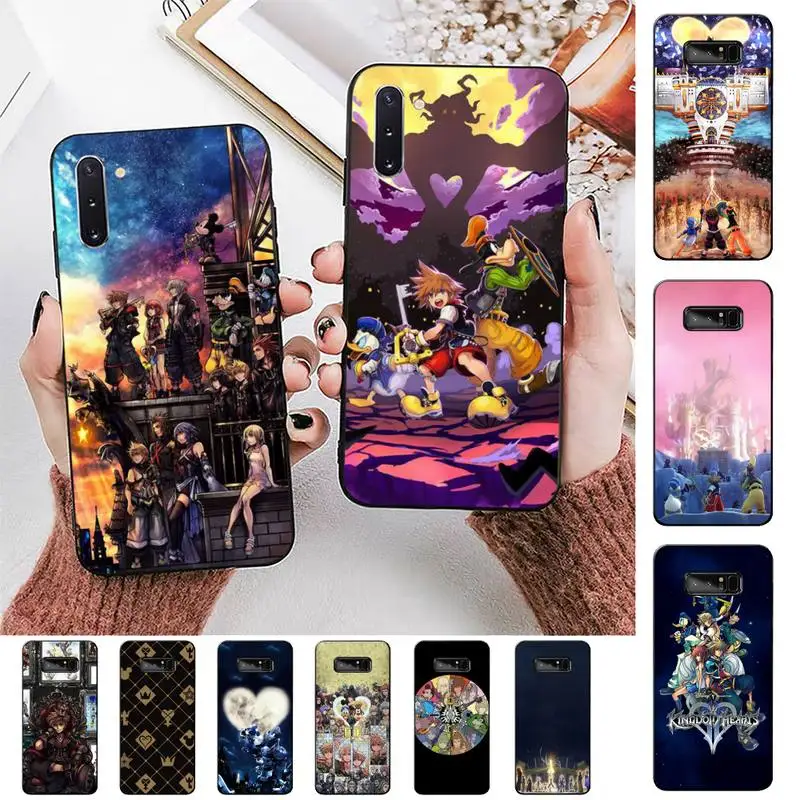 

Disney Kingdom Hearts Phone Case for Samsung Note 5 7 8 9 10 20 pro plus lite ultra A21 12 72