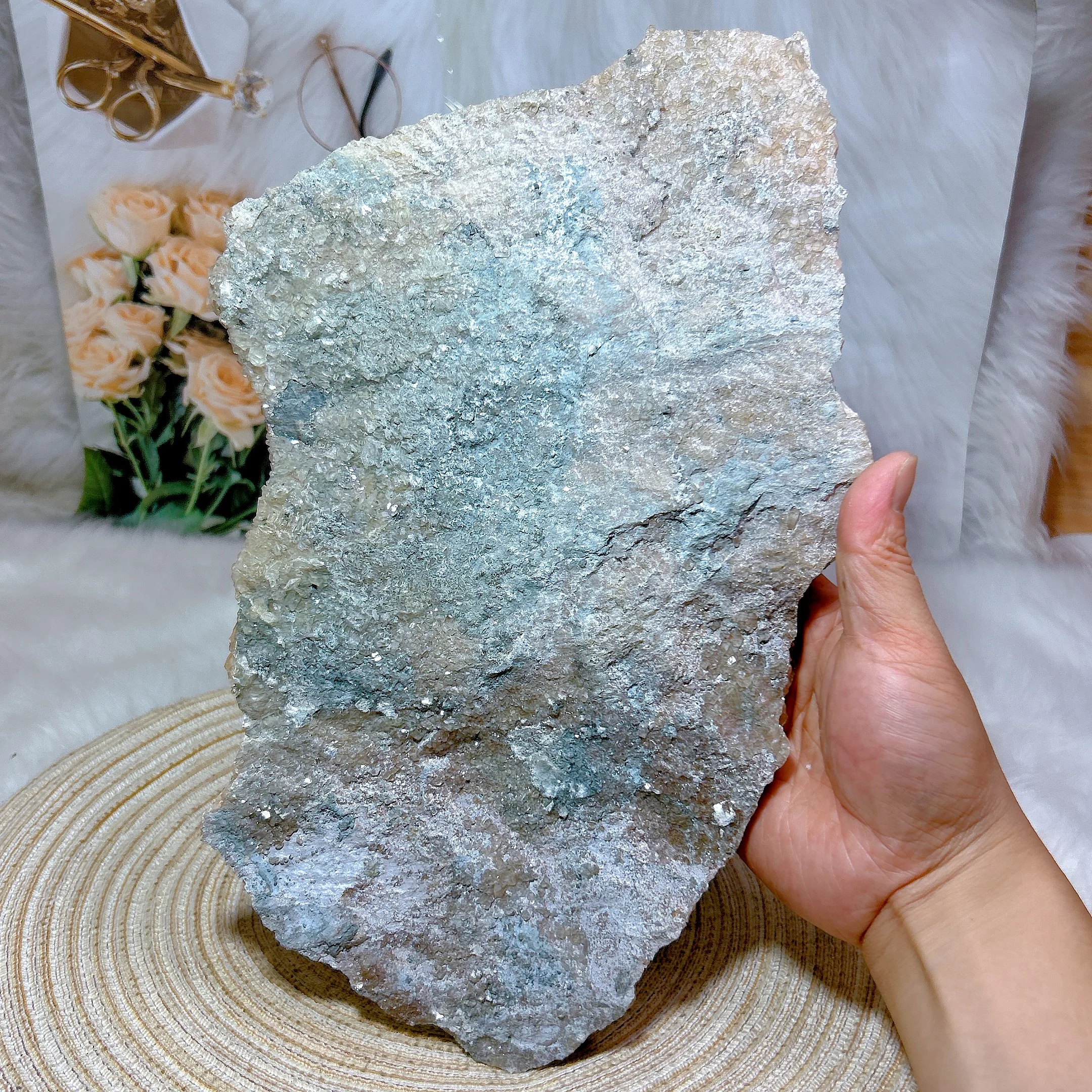 Исцеляющие натуральные кристаллы Алмазный кальцит образец редкий