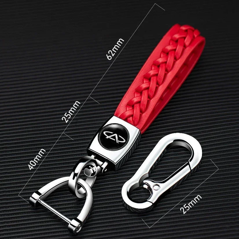 Кожаный брелок для ключей подвеска с логотипом автомобиля Suzuki Swift SX4 S Cross Jimny Samurai