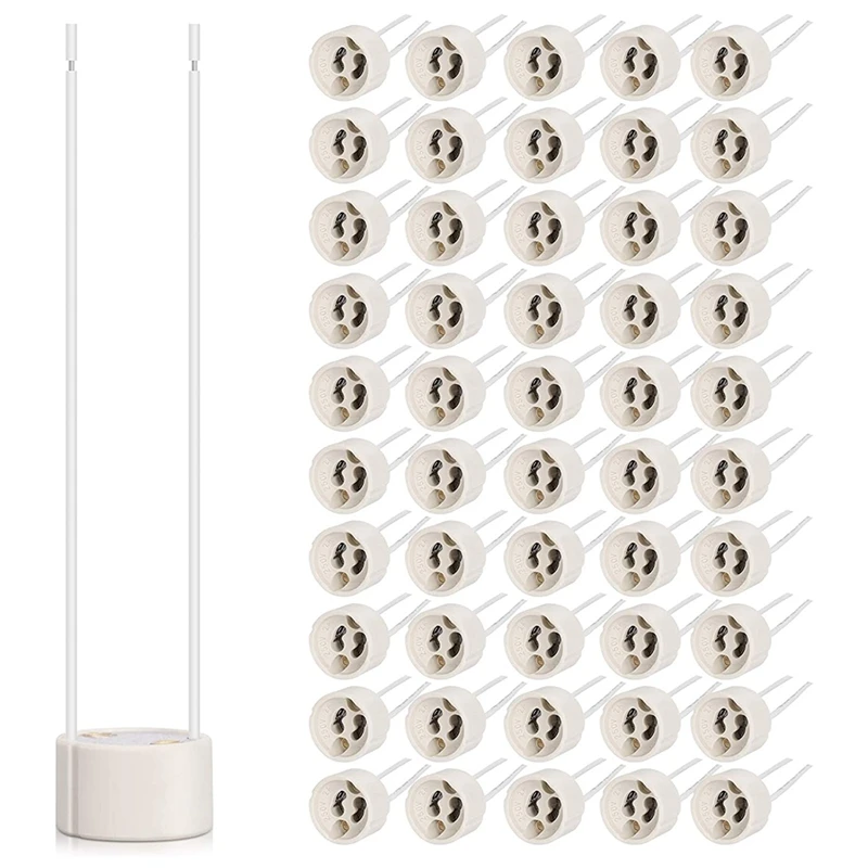 

Патрон лампы GU10 с силиконовым проводом, 250 мм², 300 в