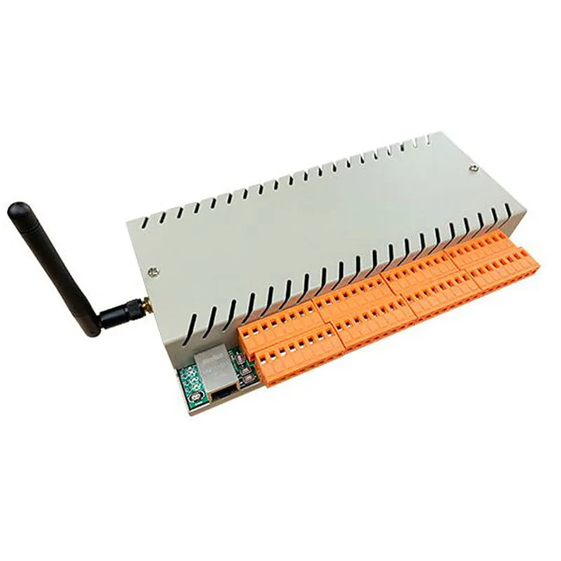Kincony H32B стандартная система управления Ethernet IP релейный сетевой Wi-Fi коммутатор RS232 TCP-красный MQTT