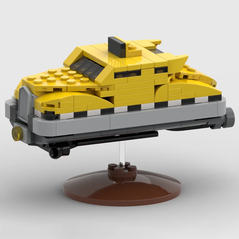 Фото Набор для сборки MOC: 227 деталей, компактный гоночный автомобиль, такси Корбена Даллеса и другие строительные блоки. Конструктор DIY. Игрушка-головоломка. Подарок для творческих людей. №2
