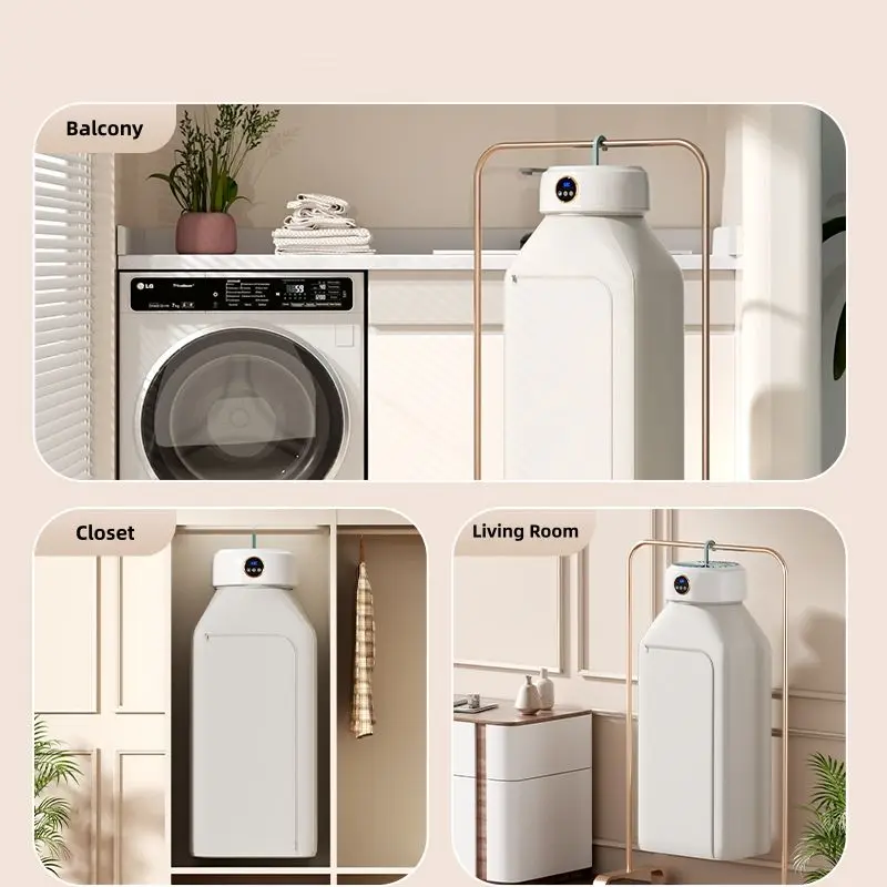 Лидер продаж складная сушилка для одежды электрическая подвесная мини-сушилка с