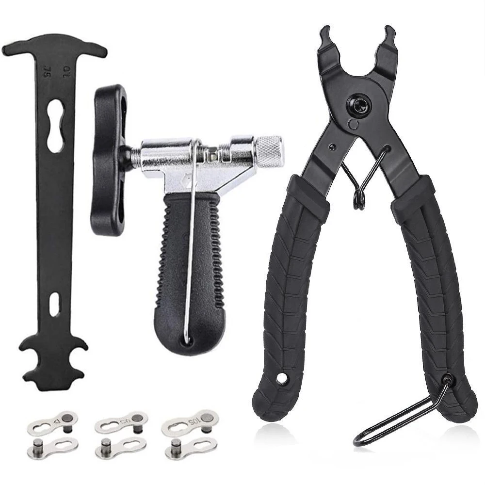 

Bicycle Multifunctional Tools Bicycle Chain Tools Mountain Bike Chain Calipers Chain Cutter Chain Removal Magic Buckle Pliers