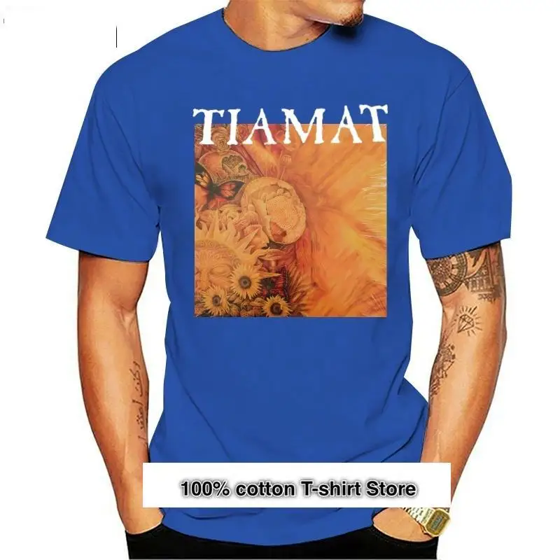 

Tiamat-Camiseta de manga corta para hombre, playera con reestampado, color negro, S-M-L-XL-XXL