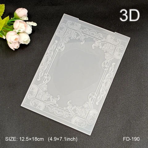 Прозрачная папка для тиснения AZSG FD180-190 для скрапбукинга