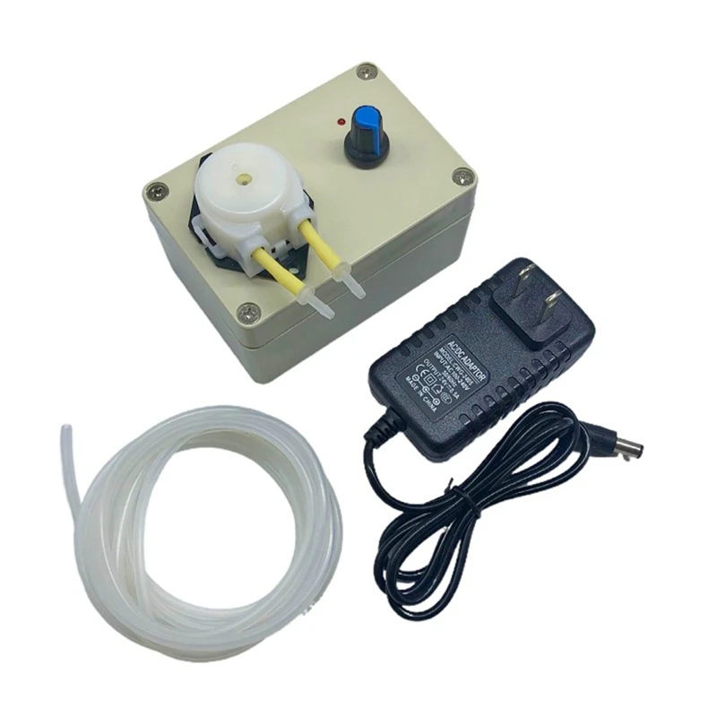 

1 Set Adjustable Peristaltic Pump Creep Pump Ab21 Titration Pump Control Flow US PLUG
