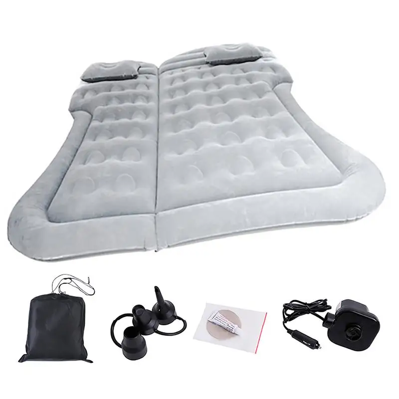 

Air Mattress Portable Inflatable Car Bed Travel Inflatable Mattress Air Bed For Car Universal SUV Extended With Two Air Pillows