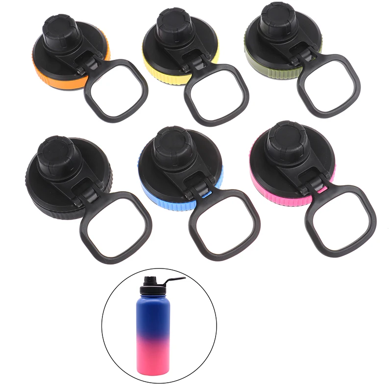 Купи Bottle Straw Flip Lid Cap Replacement Lid for Hydro Flask Water Bottle Outdoor Portable Sealed Straw Cover Sport Bottle Accessor за 223 рублей в магазине AliExpress