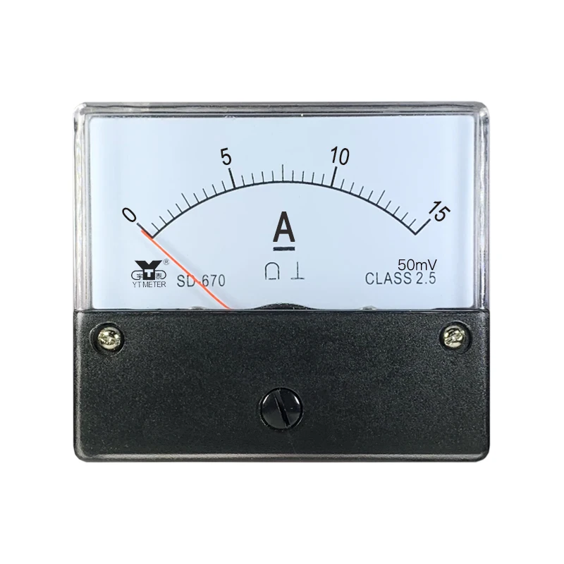SD670 50мв DC Амперметр 10A 20A 30A 50A Указатель meter dh670 be670 52