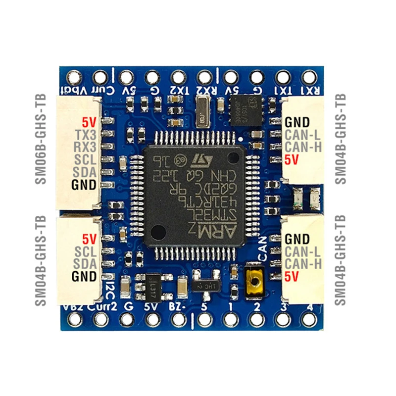

MATEK CAN-L431 AP_Periph CAN Node DroneCAN L431 26X26mm for ArduPilot GNSS Compass Barometer Airspeed Sensor GPIO