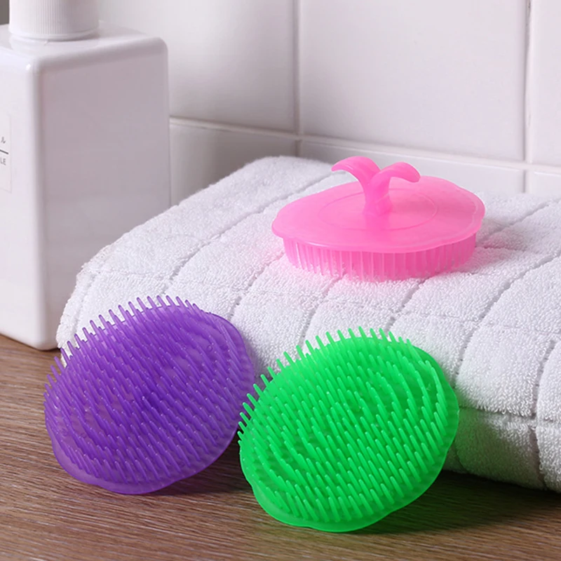 

10 шт., силиконовые гребни для волос