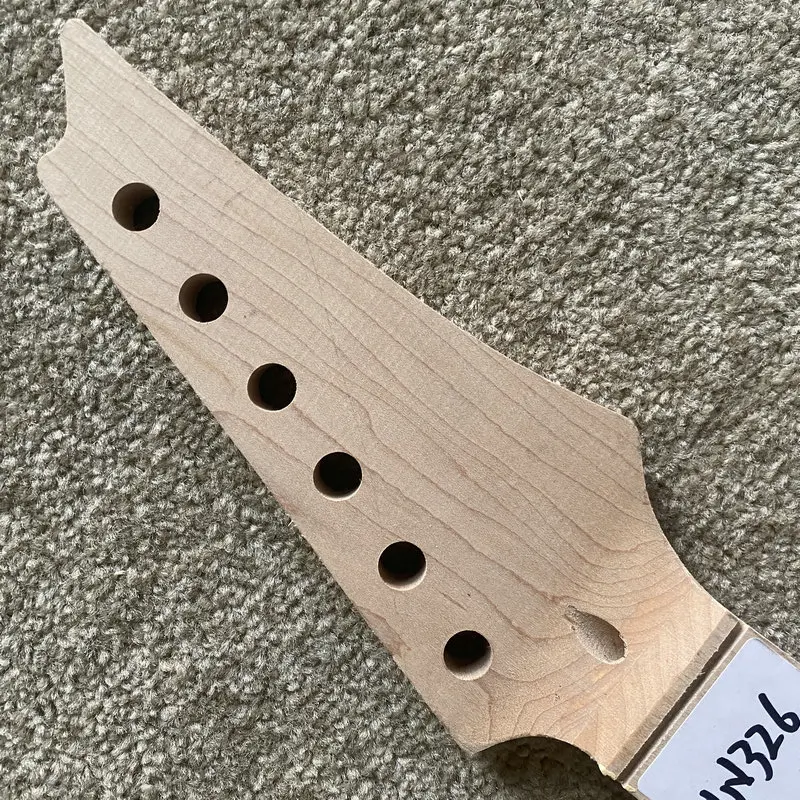 JN326 6-струнная гриф для электрогитары полуфинишная отделка без ладов натуральный