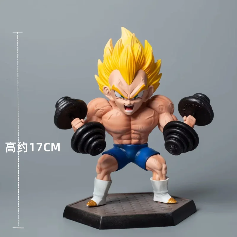 Фигурка Dragon Ball Son Gohan Вегета для фитнеса мышц аниме фигурка DBZ Super Saiyan экшн-фигурка