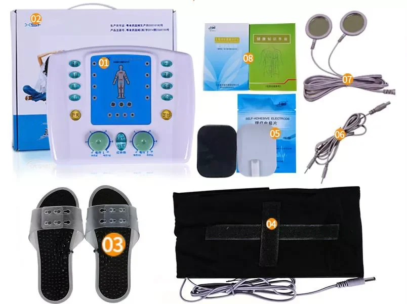 

Body massager multi-function meridian therapeutic apparatus of household cervical lumbar low intermediate frequency fields