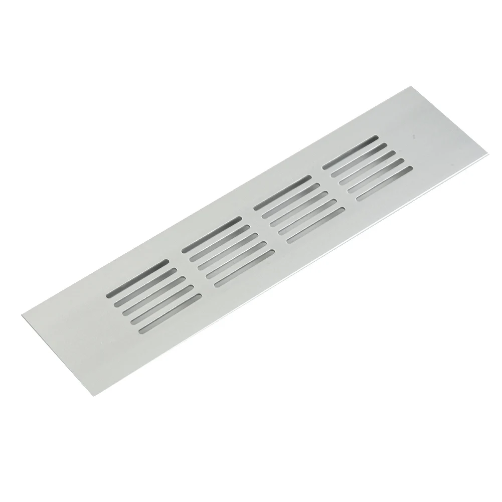 Able Mesh Bltion Grill Алюминиевый сплав Дышащая сетка Черный шкаф Крышка вентиляционного